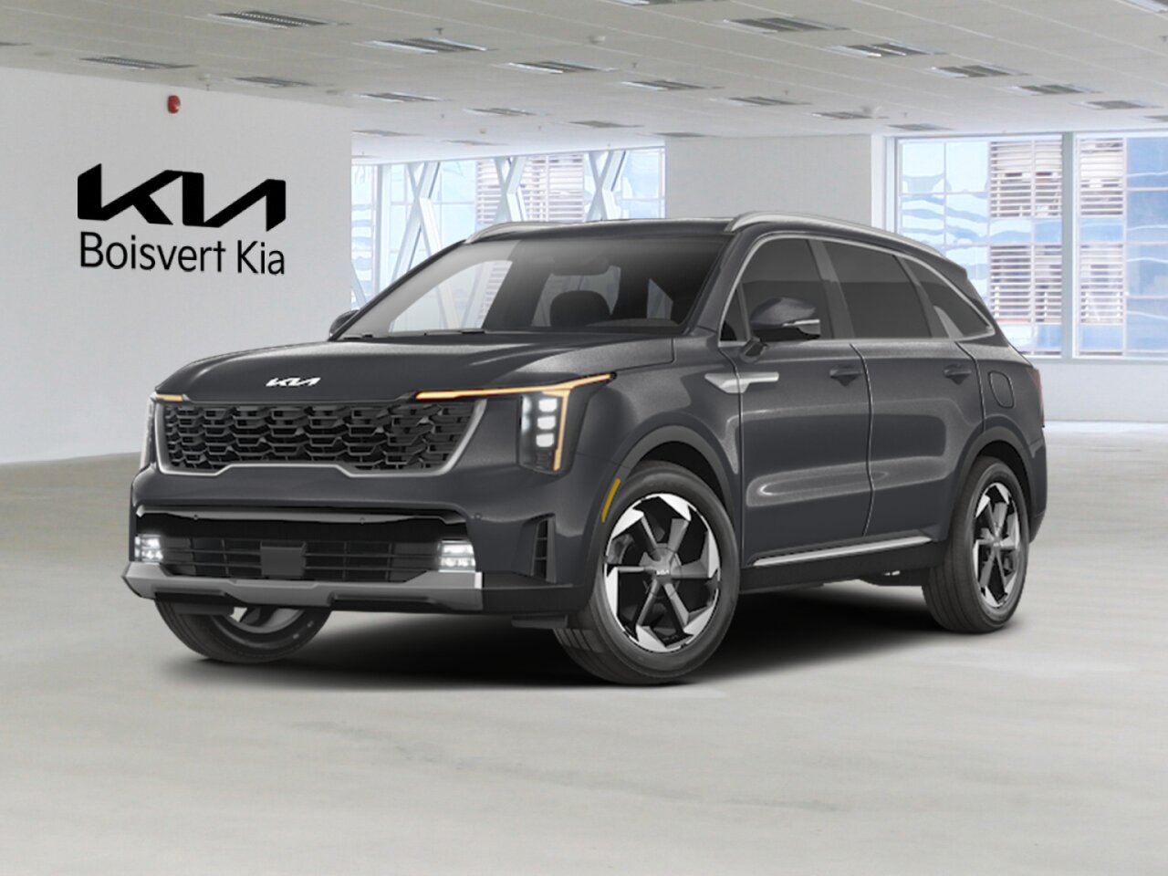 Kia Sorento hybride rechargeable 2026 Gris interstellaire Blainville - photo #0