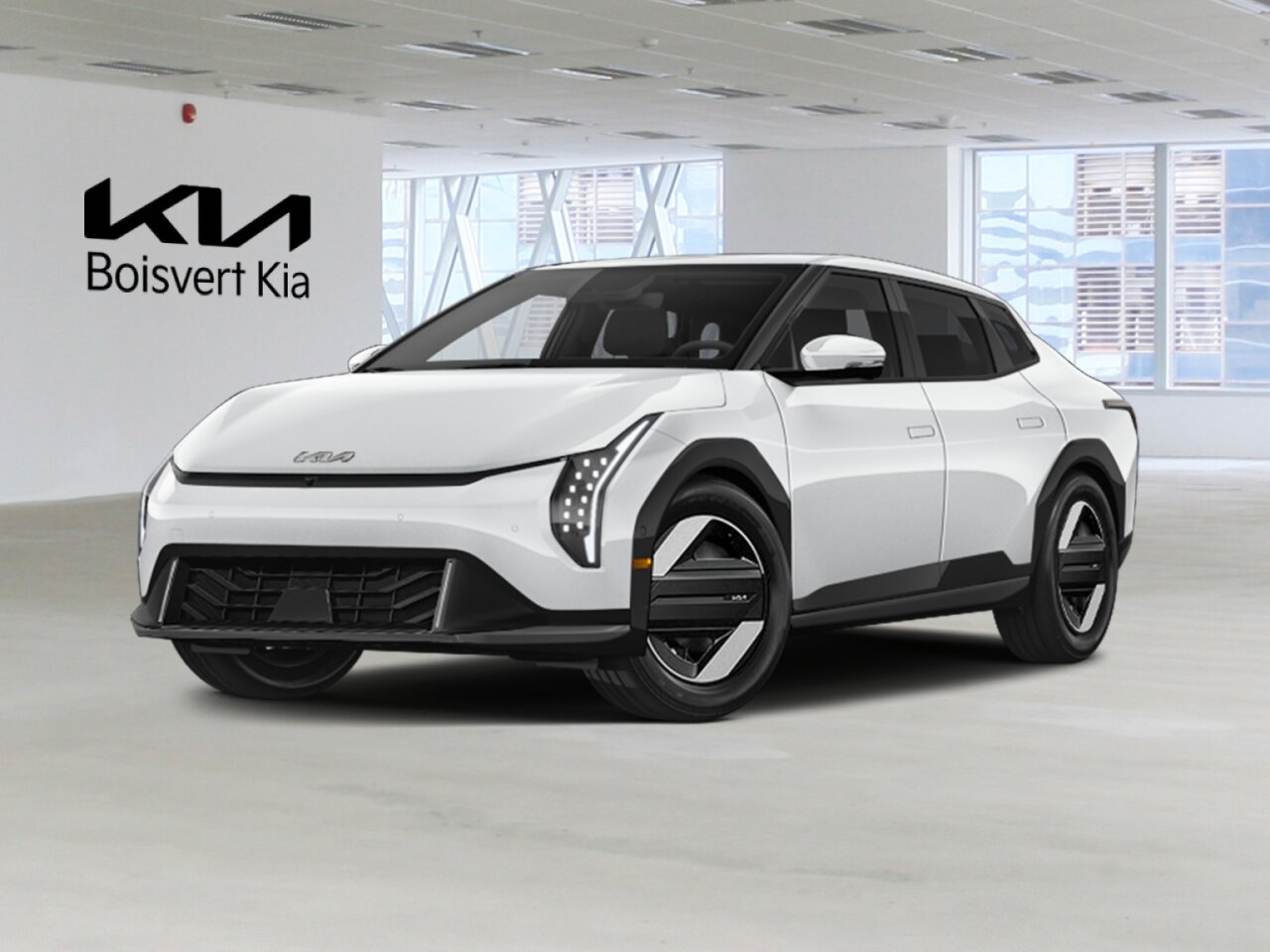 Kia EV4 2026 Blanc neige nacr&eacute; Blainville - photo #0