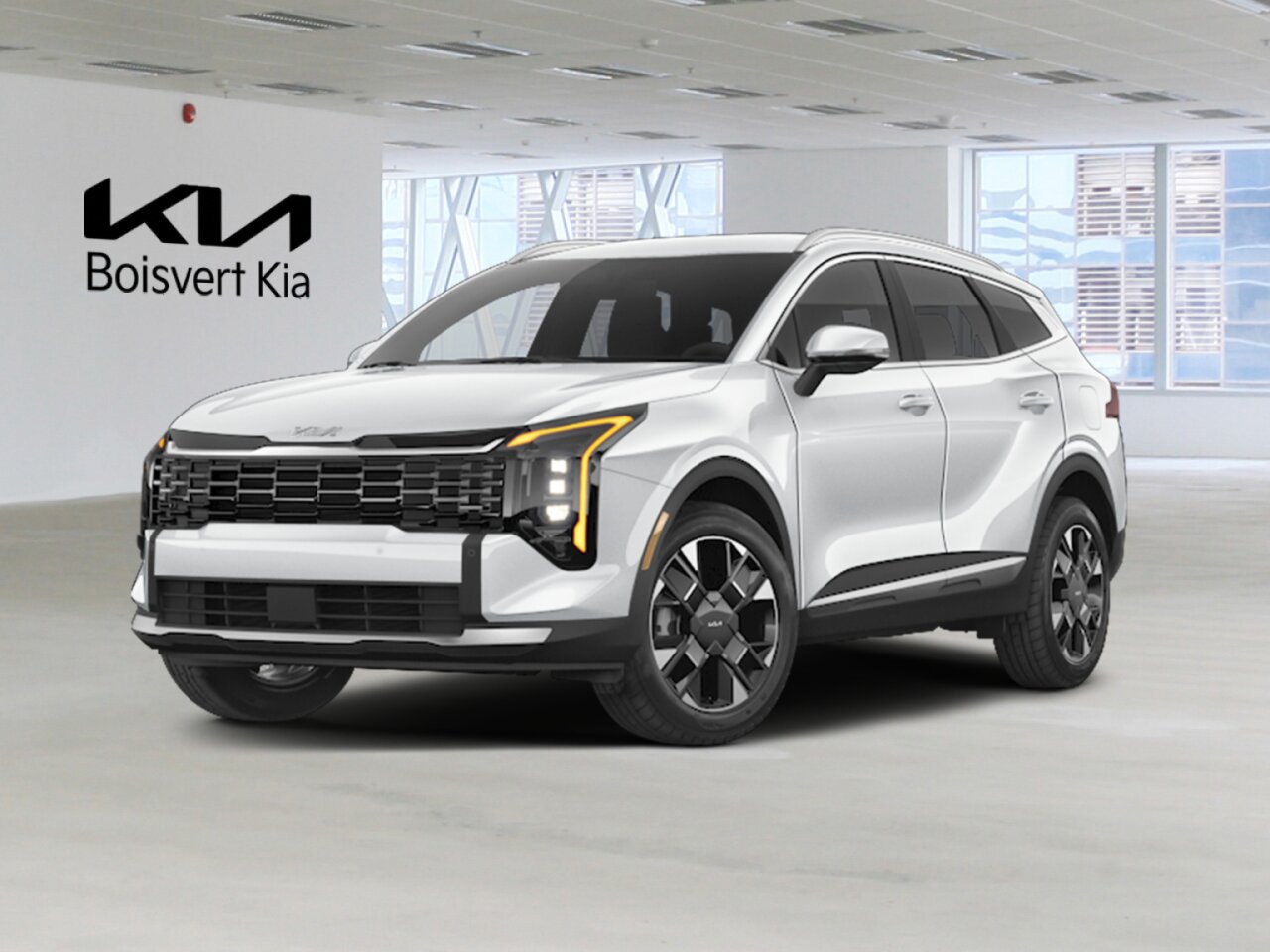 Kia Sportage hybride rechargeable 2026 Blanc neige nacr&eacute; Blainville - photo #0